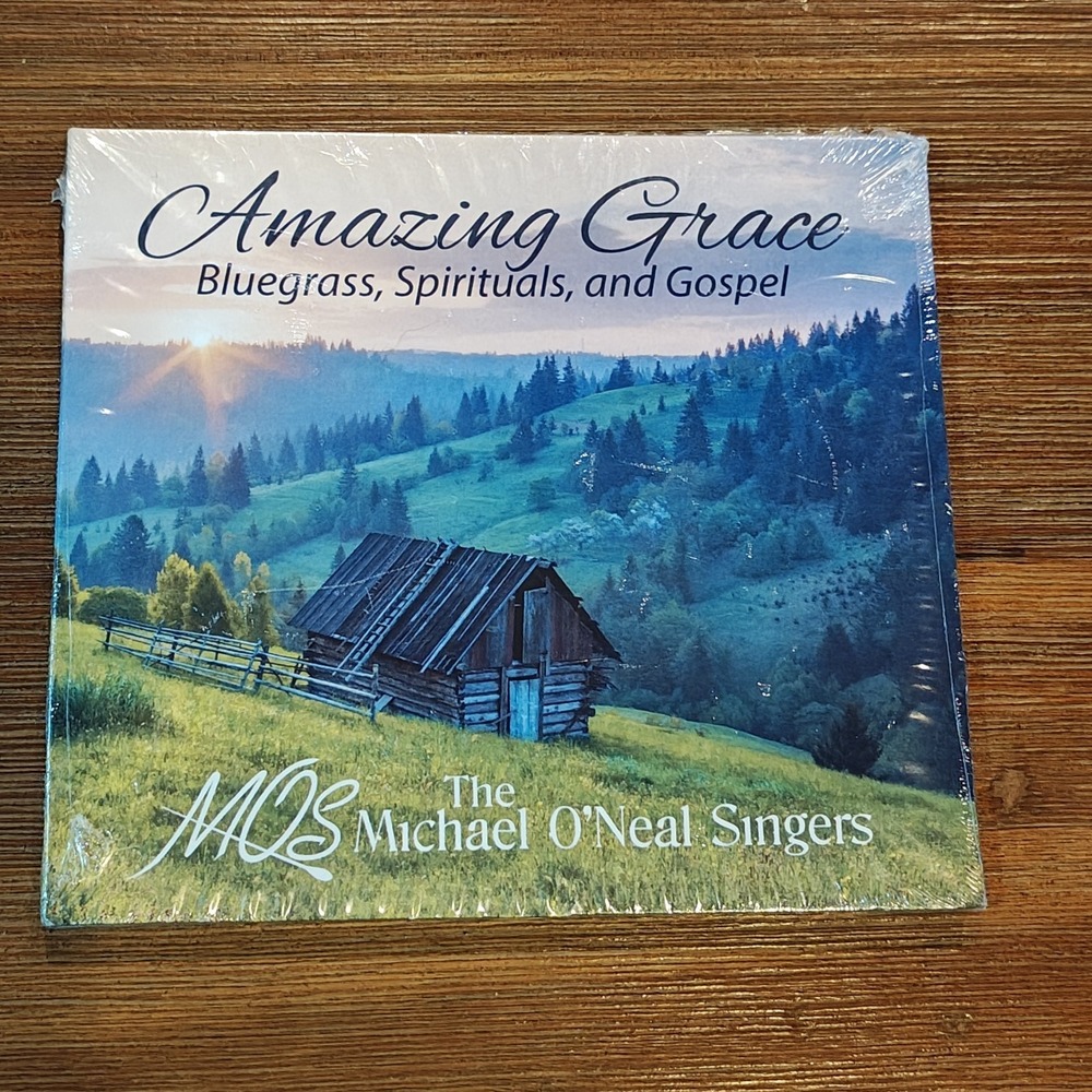 Amazing Grace Bluegrass Spirituals Gospel Michael O'Neal Singers CD Sealed NEW‎